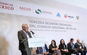 Segunda Sesión Ordinaria del Consejo Nacional de Salud, Pachuca de Soto, Pachuca, Hidalgo